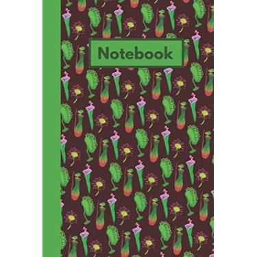 Imagem de Carnivorous Plants Notebook: A Patterned Carnivorous, Insectivorous Plants Lined Notebook journal. An Ideal Gift for Plant Lovers/ Keepers/ Growers of Venus Fly Traps and Pitcher Plants