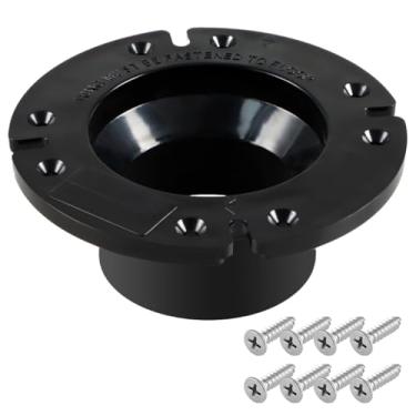 Imagem de KPALAG Flange de piso de soquete de vaso sanitário de 3 polegadas, vedação de vaso sanitário de soquete de flange de piso compatível com Dometic 300/310/320 RV, Sealand substituição de vasos sanitários de descarga por gravidade: 385345892