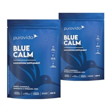 Imagem de Combo 2 itens - Suplemento de Magnésio Blue Calm Puravida 250g