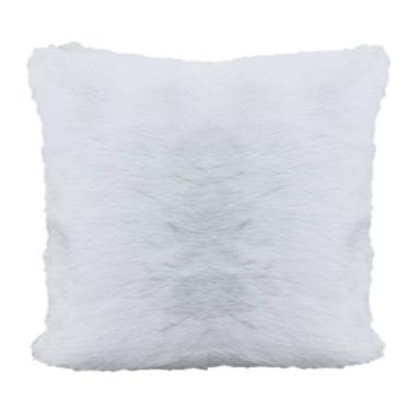 Imagem de Almofada Pelo Sintético Branca 60x60cm 081-01 Decortextil