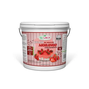 Imagem de Geleia de Cobertura Neutra para Confeitaria, Brilho Intenso e Duradouro, Pronta para Uso