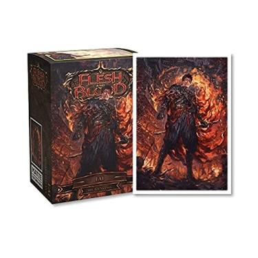 Imagem de Arcane Tinmen Dragon Shield Sleeves – Flesh and Blood: FAI 100 CT - MTG Card Sleeves are Smooth & Tough - Compatible with Pokemon & Magic The Gathering Card Sleeves (AT-16051)