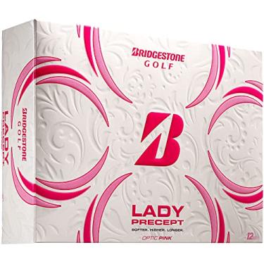 Imagem de Bridgestone Golf Bolas de golfe rosa Lady Precept 2021