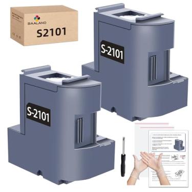 Imagem de C13S210125 F170 Caixa de manutenção S210125 para impressora Epson Surecolor SC-F170 SC-F100 SC-F130 SC-F160, (S210125 / S2101 / SC23MB Resíduos de 2 unidades)