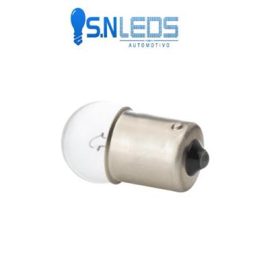 Imagem de 10x Lâmpadas Trava Reta Halógena 67 3000K 5W 12V BA15s 1 Polo - Tech O