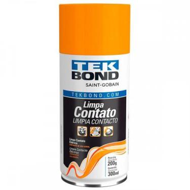 Imagem de Limpa Contato Tekbond Tekspray (Inflamavel) 300Ml