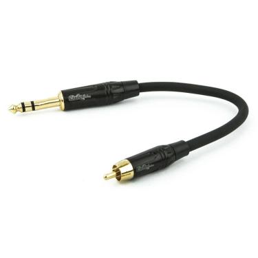 Imagem de Cabo Adaptador Rca Para P10 Profissional Estereo - 80 Cm