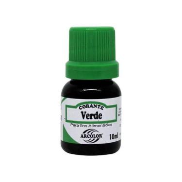 Imagem de Corante líquido 10ml alimenticio arcolor, Verde