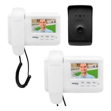 Imagem de Video Porteiro Ivr 1010 Intelbras C/ 2 Monitores Interfone