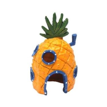 Imagem de Fragata Casa do Bob Esponja M Enfeite Aquário Fonte Jardim