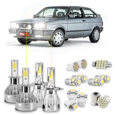 Imagem de Kit Ultra Led Gol Quadrado Voyage Saveiro Parati Led Interno - V10, Br