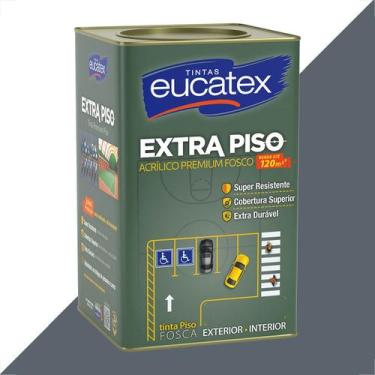 Imagem de Tinta eucatex extra piso 18l cinza acrilico premium