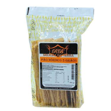 Imagem de Pão Nórdico 5 Grãos RB Delícias da Terra 180g - Rb Delicias da Terra