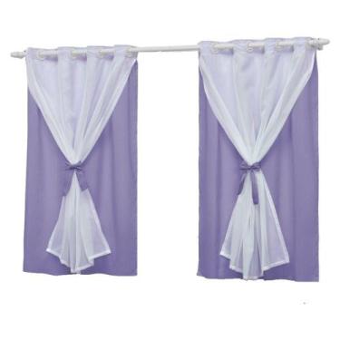 Imagem de Cortina para Quarto de Bebê 2,20x1,30 Menino ou Menina Teen - EMPÓRIO 