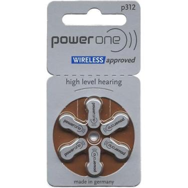 Imagem de 30 Pilhas Baterias P312 Pr41 Aparelho Auditivo - Power One