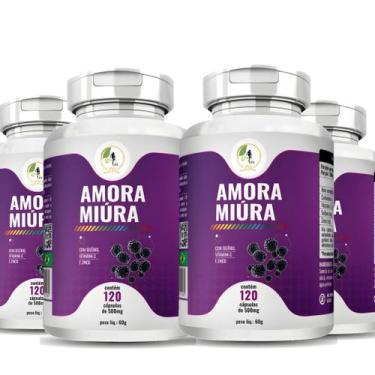 Imagem de KIT C/4 Un. Amor a Miu ra Vit. C Selênio e Zinco Premium 120 Cápsulas 