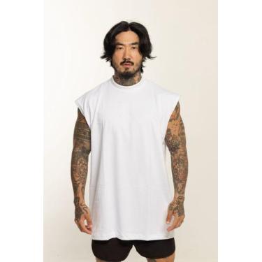 Imagem de Regata Oversized  Premium  - Thpe Store, Branco, P