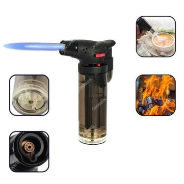 Imagem de Mini maçarico portátil recarregável ultra chama - QPORRETA