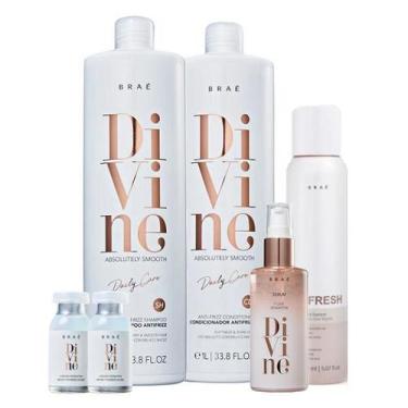 Imagem de Brae Divine Duo 1L Plume 60ml 2 Ampolas 13ml So Fresh 150ml - BRAÉ