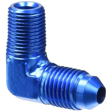 Imagem de Aeroquip FCM2031 Alumínio anodizado azul -04AN para adaptador de tubo de 90 graus de 1/8"