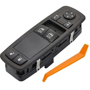 Imagem de ZAPOSTS Interruptor de janela serve para Dodge Ram 1500, 2011-2012 Ram 1500, 2010 2010 2011 Ram 2500, 2010-2012 Ram 3500. Interruptor mestre de porta de controle lateral do motorista. Substitui