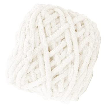 Imagem de Lã Grossa, Novelo de Fio de Poliéster de 12 Cores para Lenços, Xales, chapéus. Sensação de Toque Suave, Durável e confortável. Armazenamento Conveniente, Lavável à mão. Peso