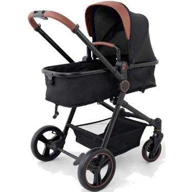 Imagem de Carrinho de Bebe Galzerano Ivy Berço Passeio Moises Black