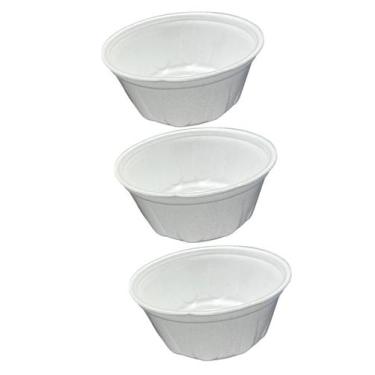 Imagem de Kit 50 Pote Cumbuca Térmica Isopor térmica 200ml p/ quentes - Mor