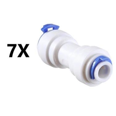 Imagem de 7 União Redutora Engate Rápido 3/8 1/4 Redutor Tubo Redução - BBI