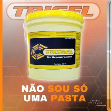 Imagem de Pasta Desengraxante Amarelo Trigel- Loja Oficial - Trigel Do Brasil