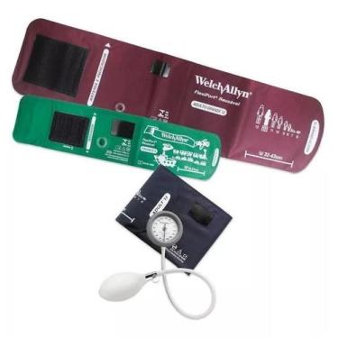 Imagem de Esfigmomanometro Welch Allyn Durashock Ds44-11 + Braçadeiras Infantil 