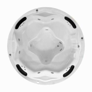 Imagem de Spa Redondo Babilonia COMPLETO com hidro em acrílico - LineaPlas, 1,80