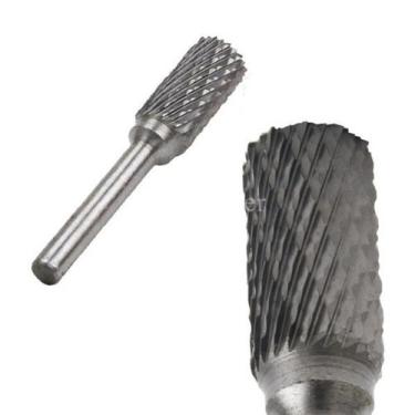 Imagem de Lima Rotativa Metal Duro Cilindrica A 08 x 19 mm com Haste 1 - Hessen