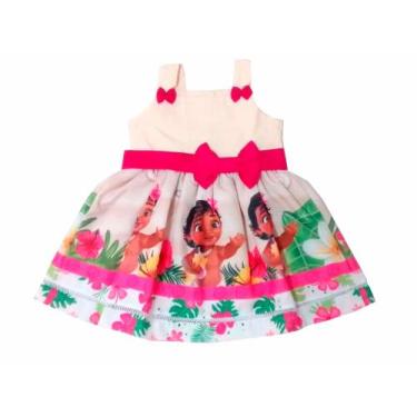 Imagem de Vestido Moana Baby de Alça Festa Infantil - Atelie Iza Rocha, 06