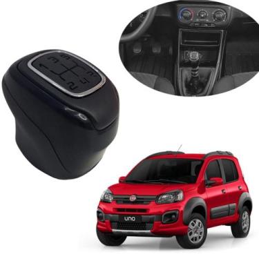 Imagem de Manopla Bola Câmbio Manual Fiat Uno Way 2015 2016 2017 2018 2019 2020 