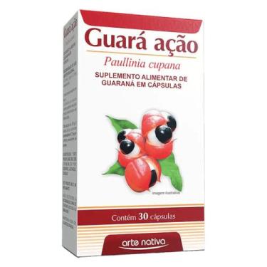 Imagem de Guará Ação Guaraná em Cápsulas com 30 500mg Arte Nativa