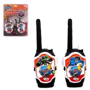 Imagem de Brinquedo Infantil Wakie Talkie Radio Comunicador Heróis - Wellkids