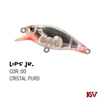 Imagem de Isca Artificial Lips Jr Meia Água Kv 5,8cm plug floating, 0