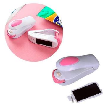 Imagem de Mini Seladora Lacrador Portátil Embalagens E Plásticos - Mira