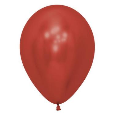 Imagem de Balão de Festa Latéx Reflex - Vermelho (Cor:915) - Sempertex - Rizzo