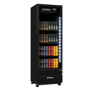 Imagem de Cervejeira Vertical Imbera CCV355 Porta de Vidro Full Black 569L-220v