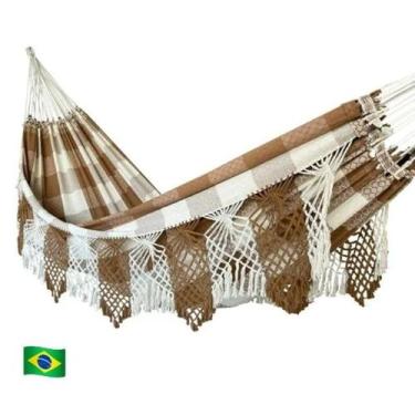 Imagem de rede descanso e dormir bucho de boi casal luxo reforçada - redespotigu