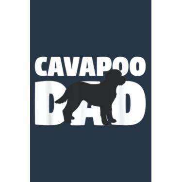 Imagem de Cavapoo for Dog Father Cavapoo Dad Funny Cavapoo: Study Notebook, 6 x 9 inches, 120 pages