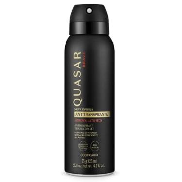 Imagem de Desodorante Antitranspirante Aerosol Quasar Brave 75g/125ml