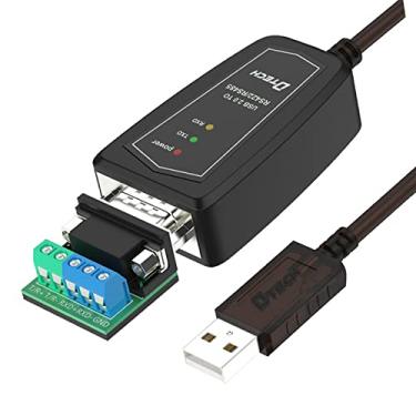 Imagem de Homyl Cabo adaptador conversor de porta serial USB para RS422 / RS485 para Windows 10 8 7 XP Mac - Comprimento do cabo 0,5 m