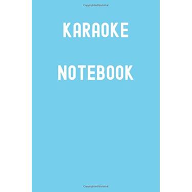 Imagem de Karaoke Notebook: Sky Blue Matte Finish Lined Journal, 120 Pages, 6 x 9, Gift For Thinkers, List Makers and Doers (Karaoke Notebook Journal)
