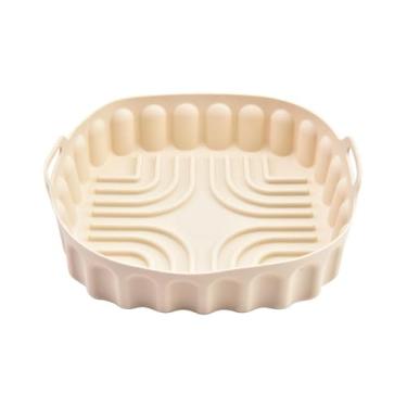 Imagem de LKMM Fritadeira a ar de silicone, utensílios para assar, fritadeira doméstica, almofadas de silicone, utensílios de silicone