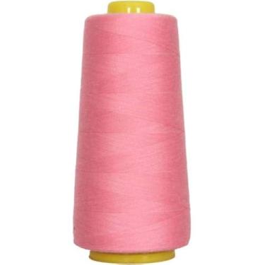 Imagem de Threadart Serger Thread - Costura de poliéster - Cone de 2750 jardas 40/2 - Rosa empoeirado
