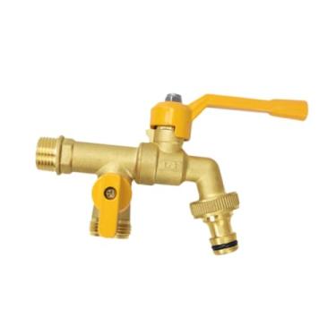 Imagem de IEUDNS Máquina de Lavar Roupa Lavadora Universal Resistente Cozinha Fácil Instalação água Da Lavanderia Bico Duplo para Ao Ar Livre, 1 bocal