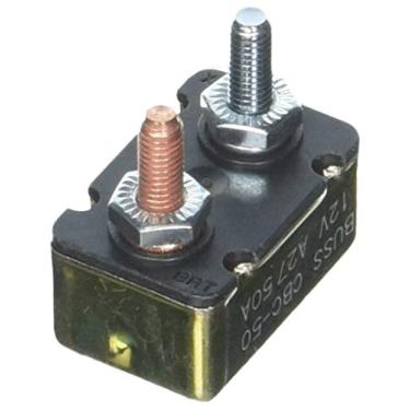 Imagem de Bussmann Disjuntor CBC-50 (tipo I para serviço pesado automotivo com terminais stud - 50 A), 1 pacote